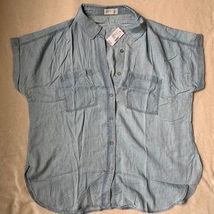 NWT Chambray Tee